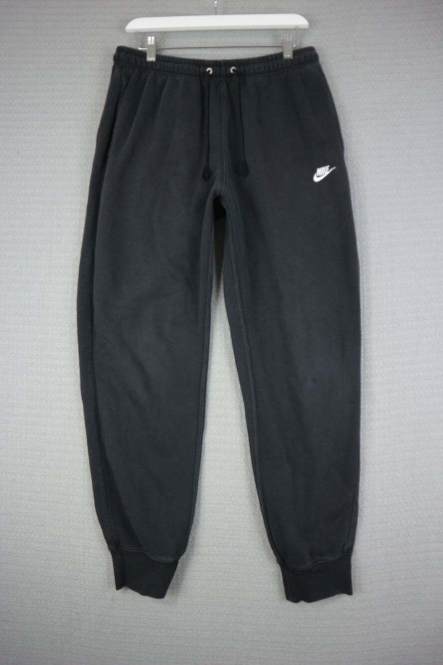 Nike Mens Black Jogger Pants Medium Cotton Medium